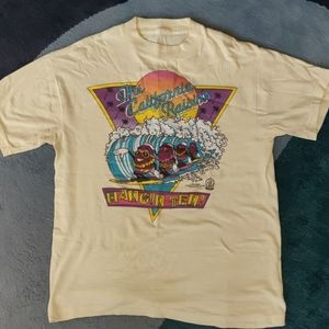 California Raisins Hanging Ten vintage t shirt